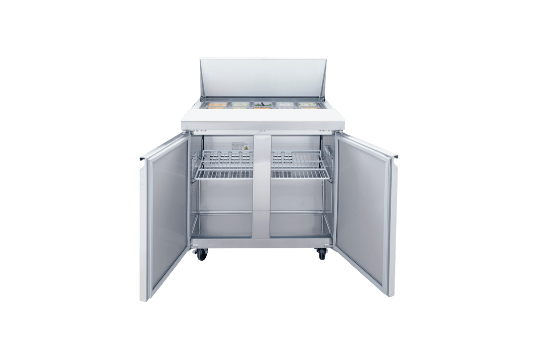 Enhanced Refrigeration ESP - 36 - HC Enhanced 36" Refrigerated Sandwich/Salad Prep Table - Enhanced Refrigeration TH - XX - Refrigeration - Enhanced Equipment