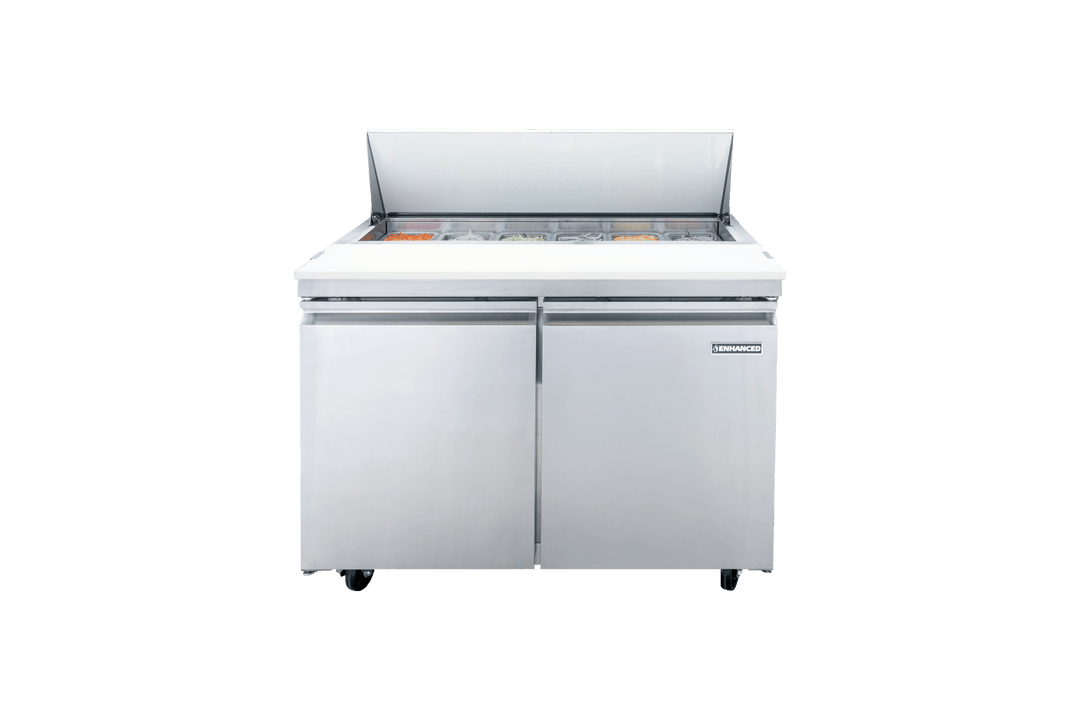 Enhanced Refrigeration ESP - 48 - HC Enhanced 48" Refrigerated Sandwich/Salad Prep Table - Enhanced Refrigeration TH - XX - Refrigeration - Enhanced Equipment
