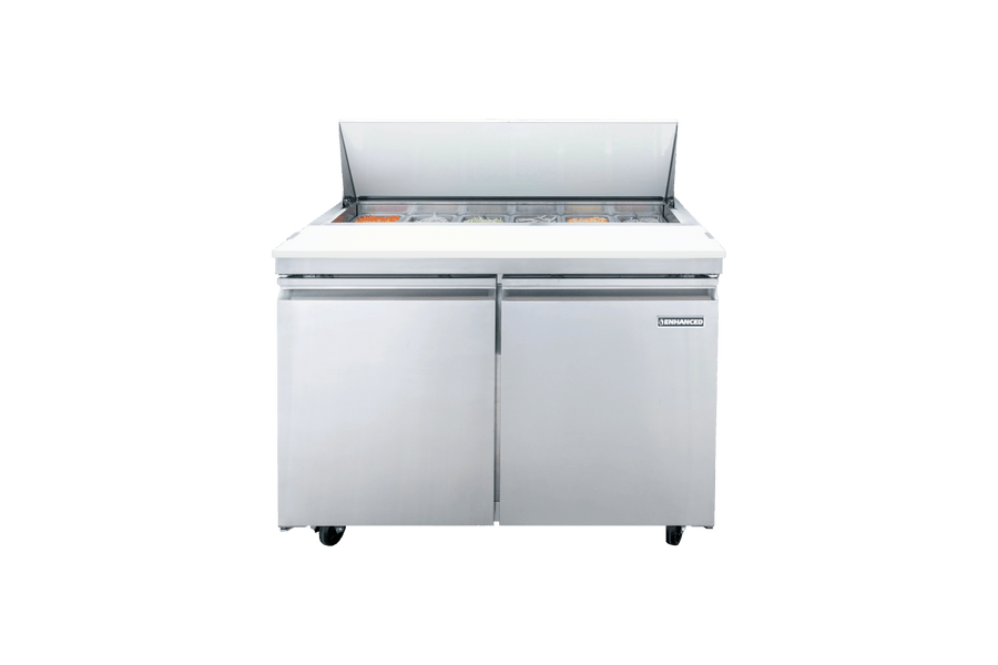 Enhanced Refrigeration ESP - 48 - HC Enhanced 48" Refrigerated Sandwich/Salad Prep Table - Enhanced Refrigeration TH - XX - Refrigeration - Enhanced Equipment