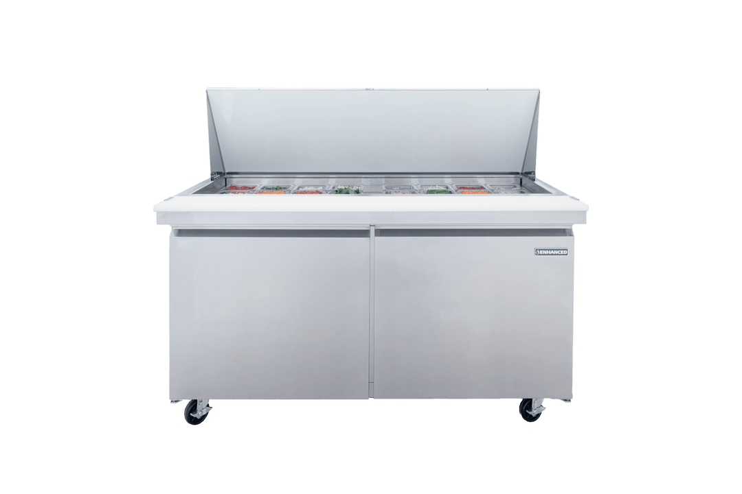 Enhanced Refrigeration ESPM - 60 - 24 - HC Enhanced 60" Mega Top Sandwich/Salad Prep Table - Enhanced Refrigeration - Refrigeration - Enhanced Equipment