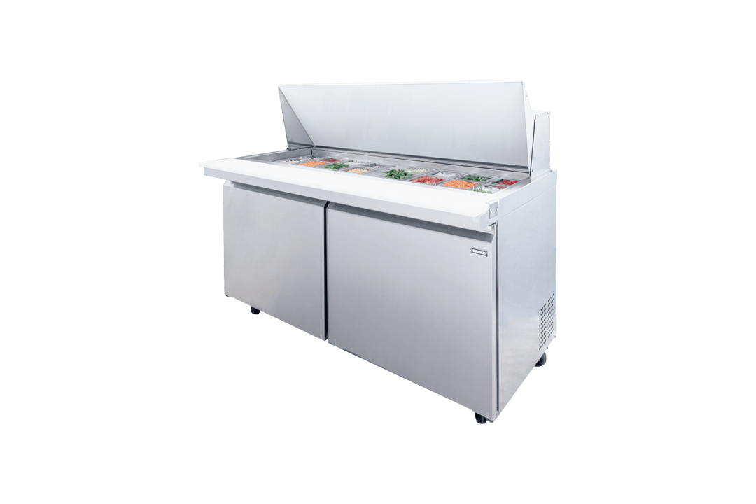 Enhanced Refrigeration ESPM - 60 - 24 - HC Enhanced 60" Mega Top Sandwich/Salad Prep Table - Enhanced Refrigeration - Refrigeration - Enhanced Equipment