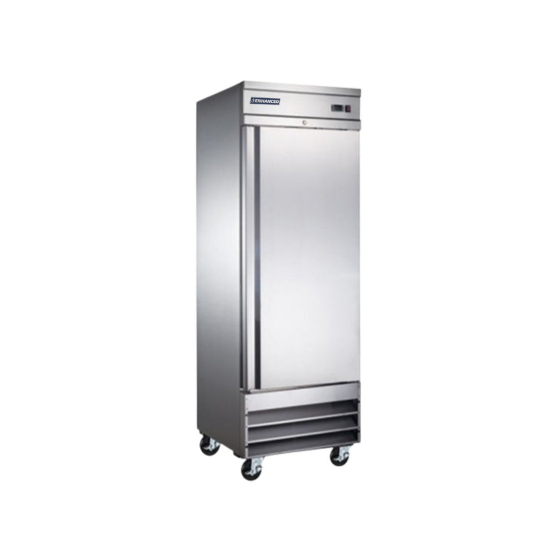 Enhanced Refrigeration ESRW-19F-HC 19 Cu. Ft. Single Solid Door Reach-In Freezer - Enhanced Refrigeration - Refrigeration - Enhanced Equipment