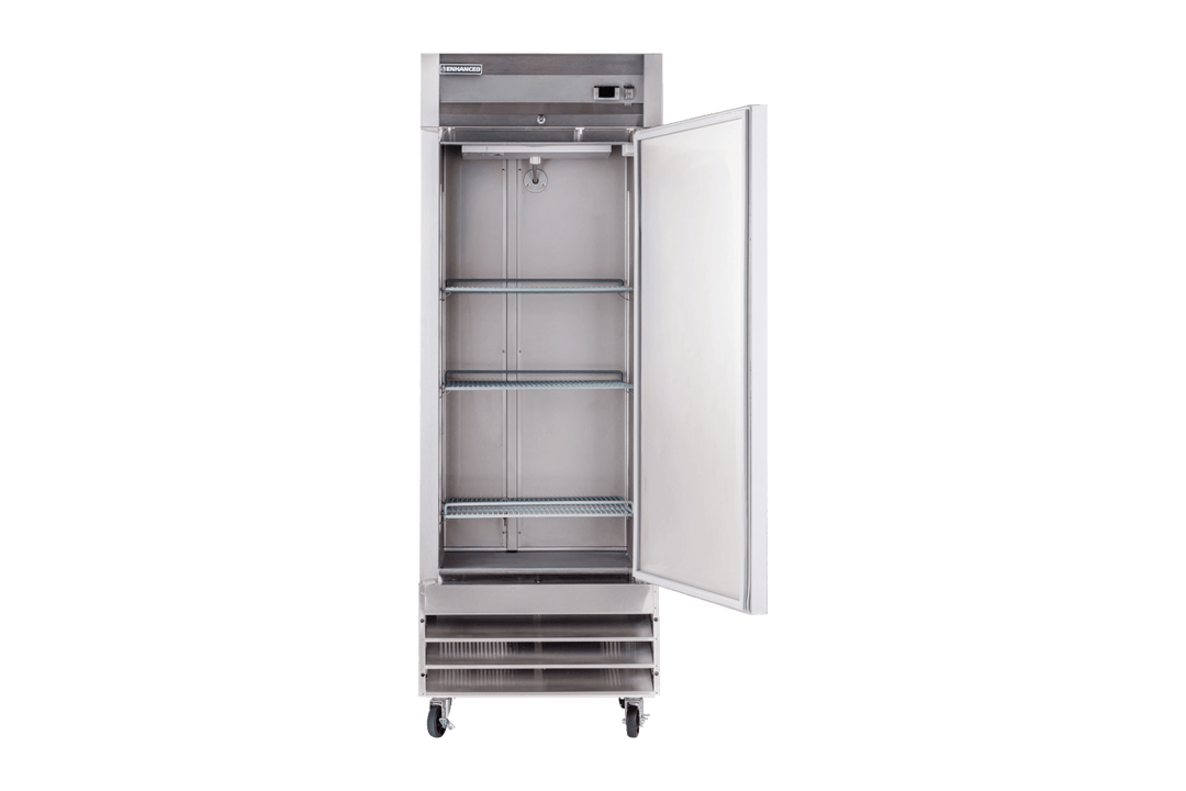 Enhanced Refrigeration ESRW-19R-HC Reach-In Solid Door Refrigerator, 19 cu. ft., 1 Door - Enhanced Refrigeration - Refrigeration - Enhanced Equipment