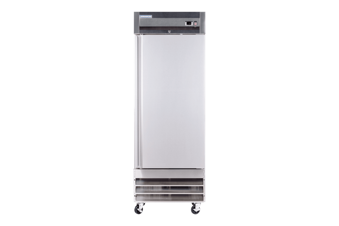 Enhanced Refrigeration ESRW-19R-HC Reach-In Solid Door Refrigerator, 19 cu. ft., 1 Door - Enhanced Refrigeration - Refrigeration - Enhanced Equipment