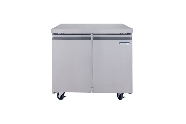 Enhanced Refrigeration EUC - 36F - HC 36" 2 - Door Undercounter Freezer - Enhanced Refrigeration - Enhanced Equipment