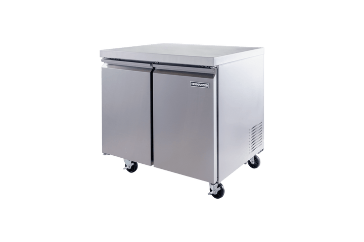 Enhanced Refrigeration EUC - 36F - HC 36" 2 - Door Undercounter Freezer - Enhanced Refrigeration - Enhanced Equipment