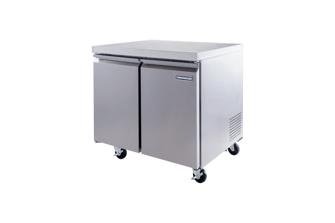 Enhanced Refrigeration EUC - 36R - HC Enhanced 36" 2 - Door Undercounter Refrigerator - Enhanced Refrigeration TH - XX - Enhanced Equipment