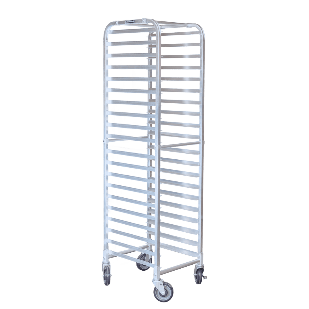 Enhanced SS & Equipment E-ASTPR-20KD Steam Table Pan Rack - 20 Pan Capacity, Aluminum, KD - Enhanced SS & Equipment - Carts - Enhanced Equipment