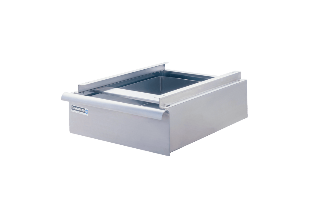 Enhanced SS & Equipment E - DR - 24P Stainless Steel Drawer 16"x20"x4" for 24" Width Work Table - Enhanced SS & Equipment - Enhanced Equipment