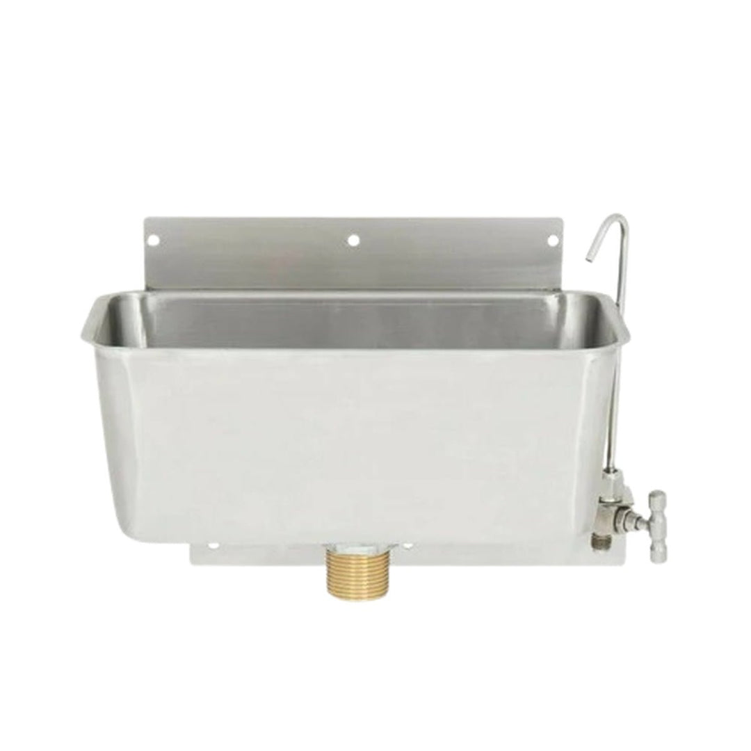 Enhanced SS & Equipment E-DW-11SWD Stainless Steel Dipper Well with 1-Inch Drain - Enhanced SS & Equipment - Faucets - Enhanced Equipment