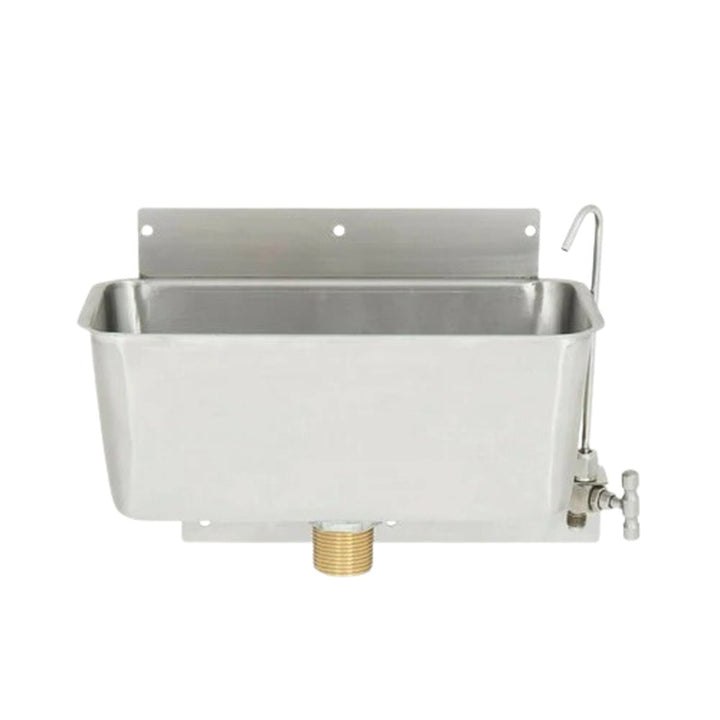 Enhanced SS & Equipment E-DW-11SWD Stainless Steel Dipper Well with 1-Inch Drain - Enhanced SS & Equipment - Faucets - Enhanced Equipment