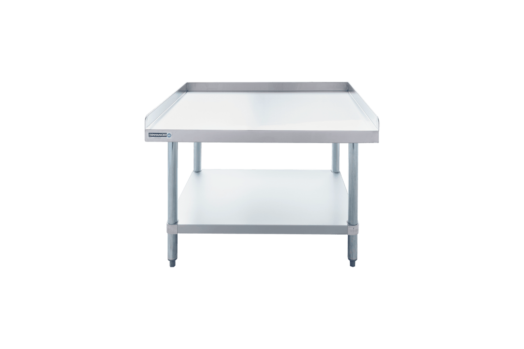 Enhanced SS & Equipment E - ESG - 3036 - 316 36" Equipment Stand with Galvanized Undershelf - Enhanced Stainless Steel - Enhanced Equipment