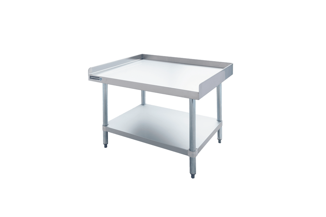 Enhanced SS & Equipment E - ESG - 3036 - 316 36" Equipment Stand with Galvanized Undershelf - Enhanced Stainless Steel - Enhanced Equipment