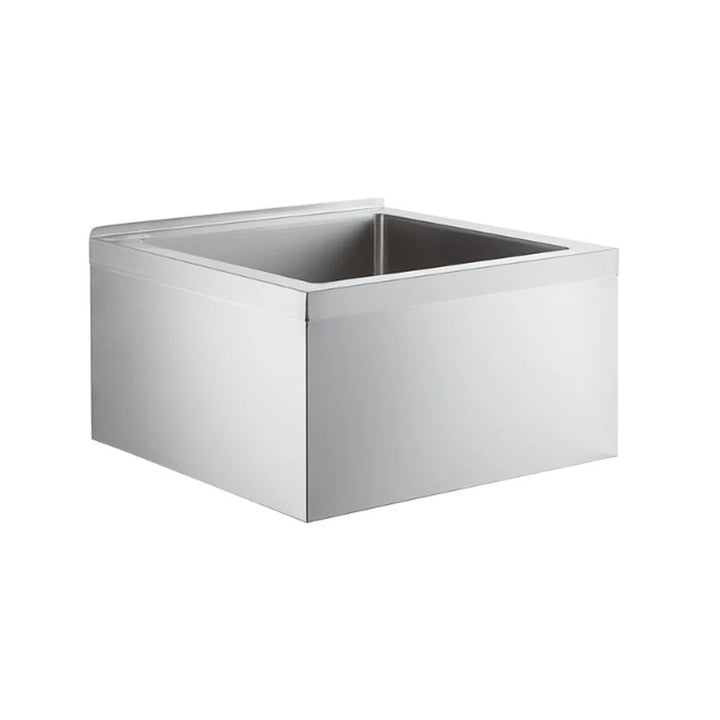 Enhanced SS & Equipment E-FMS-242414 24" Stainless Steel Floor Mop Sink - Enhanced SS & Equipment - Sinks - Enhanced Equipment
