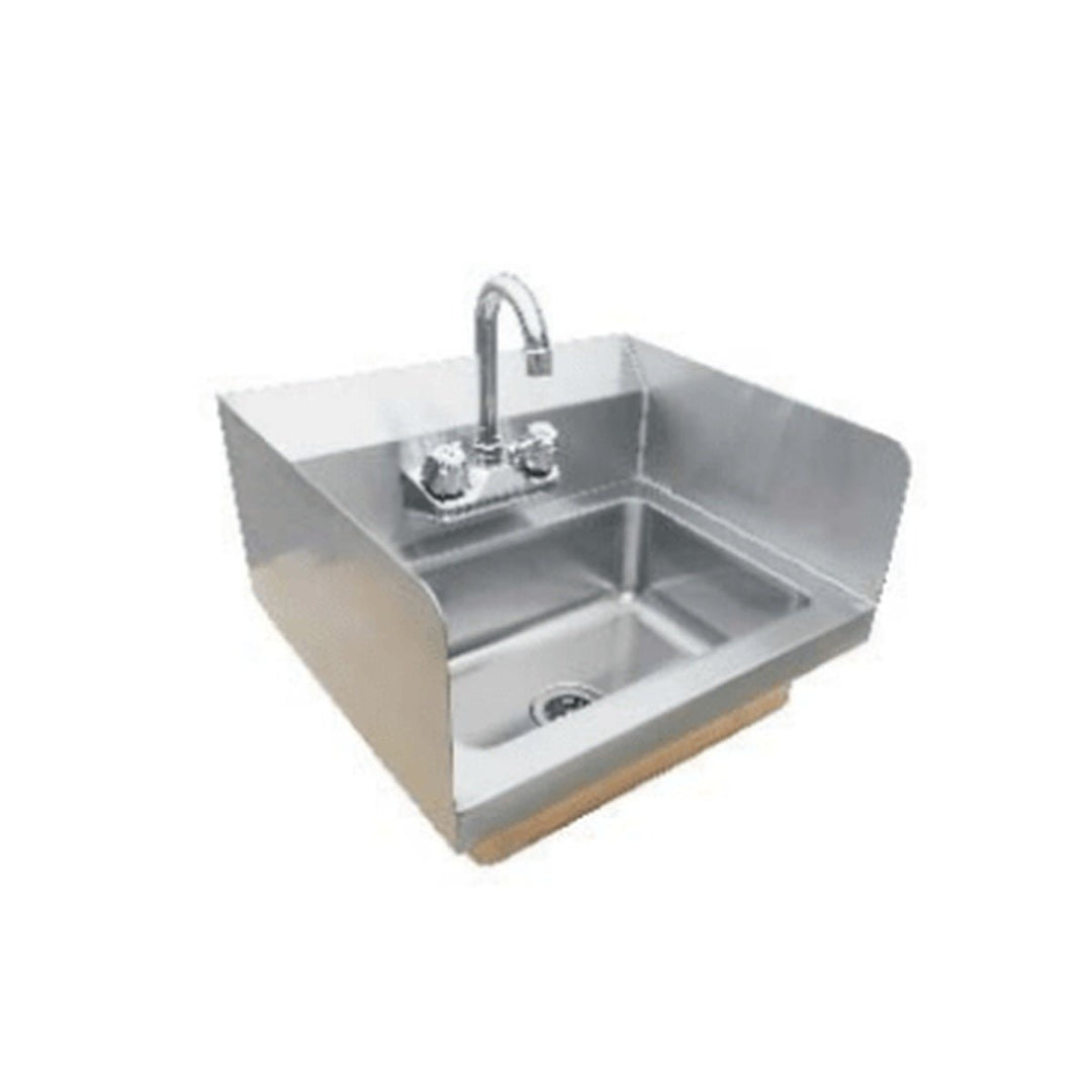 Enhanced SS & Equipment E-HS-12FB 12-Inch Wall Mount Hand Sink with Lead-Free Faucet - Enhanced SS & Equipment - Hand Sink - Enhanced Equipment