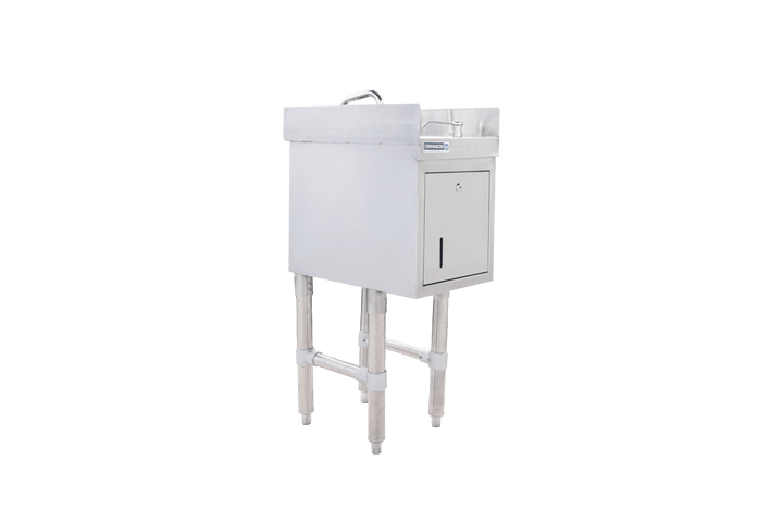 Enhanced SS & Equipment E - UHS - 1812 - STDSS Underbar Hand Sink 18 - 1/2x12x30H with 3" Backsplash - Enhanced SS & Equipment - Enhanced Equipment