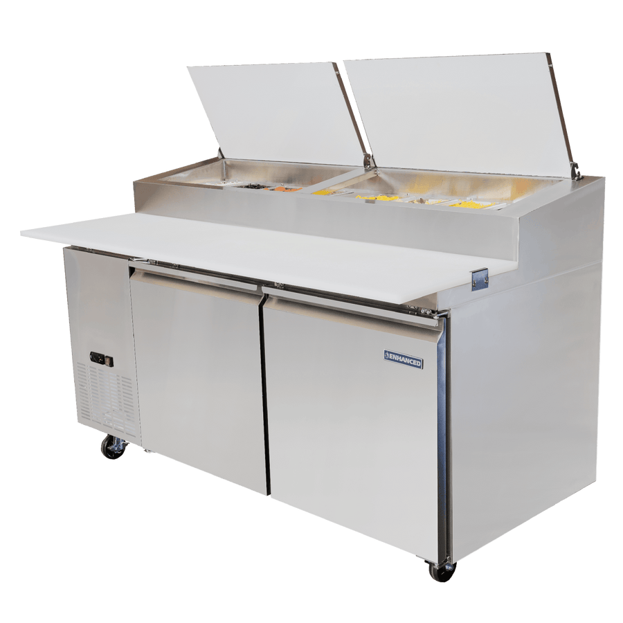 EPP - 67 - HC Enhanced Pizza Prep Table 67" - Enhanced Refrigeration - Refrigeration - Enhanced Equipment