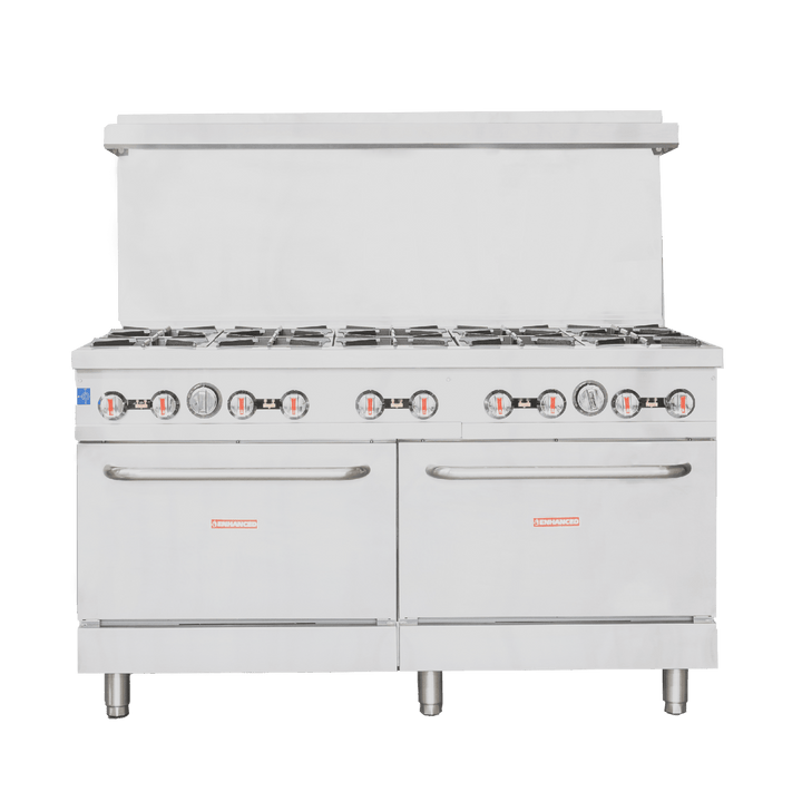 ER - 10 Enhanced RANGE 60" , 10 OPEN BURNERS - Enhanced Gas Equipment - Range - Enhanced Equipment