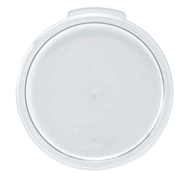 ERCL121822C Cresco Resco Round Lid for 12,18 & 22qt Round Container, Clear - Enhanced Smallwares - Enhanced Equipment