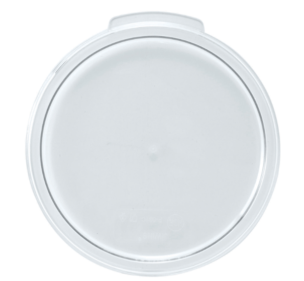 ERCL24C Cresco Resco Round Lid For 2 & 4 qt Round Container, Clear - Enhanced Smallwares - Enhanced Equipment