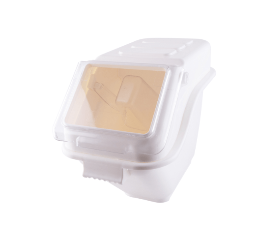 ESIB - 6.3 Enhanced Shelf Ingredient Bin 6.3 Gallon with 2 1/2 Cup Measuring Scoop - Enhanced Smallwares - Enhanced Equipment