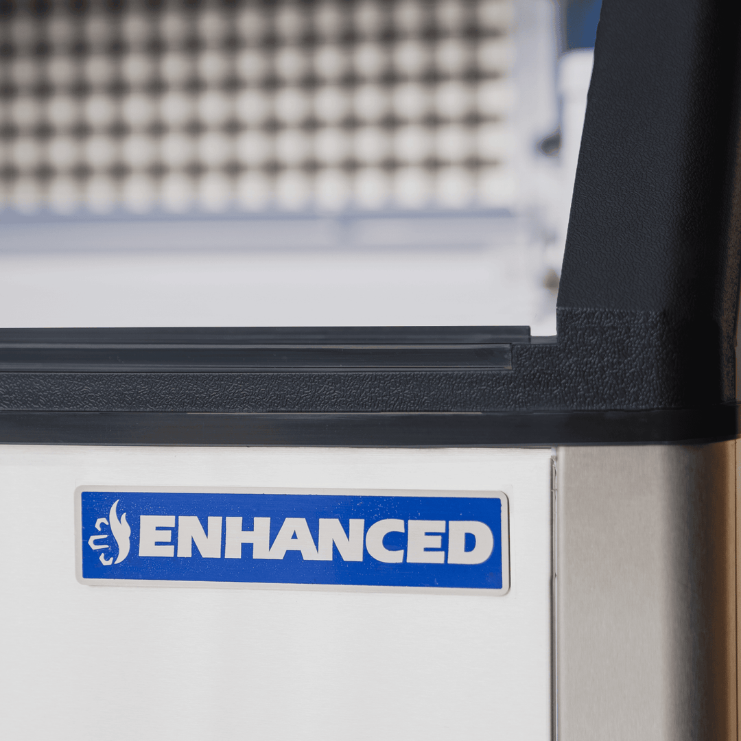ESK - 129S Enhanced Undercounter Ice Machine, 120 Lbs. Capacity - Enhanced Ice Machines - Ice Machines - Enhanced Equipment