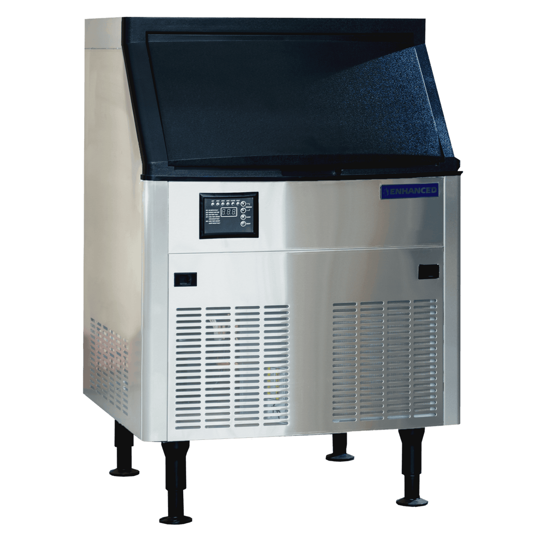ESK - 219S Enhanced Undercounter Ice machine, 210 lbs (in 24 hours), ice bin capacity 80lb, 1/2 dice, 115V - Enhanced Ice Machines - Ice Machines - Enhanced Equipment