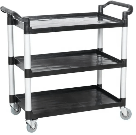 EUC - 1631 Enhanced Bus Cart, Small, 3 - Shelf - Enhanced Smallwares - Enhanced Equipment
