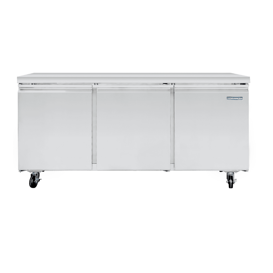 EUC - 72R - HC Enhanced Undercounter Refrigerator Unit 72" - Enhanced Refrigeration - Enhanced Equipment