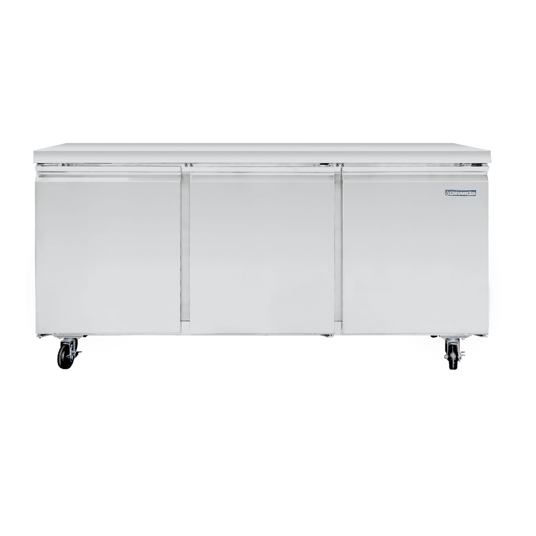 EUC - 72R - HC Enhanced Undercounter Refrigerator Unit 72" - Enhanced Refrigeration - Enhanced Equipment