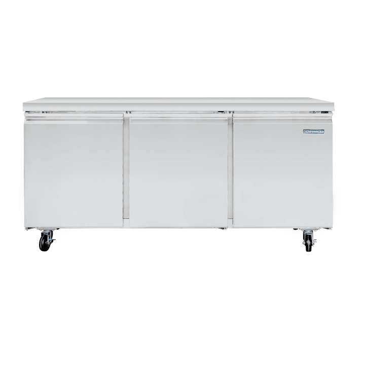 EUC - 72R - HC Enhanced Undercounter Refrigerator Unit 72" - Enhanced Refrigeration - Enhanced Equipment