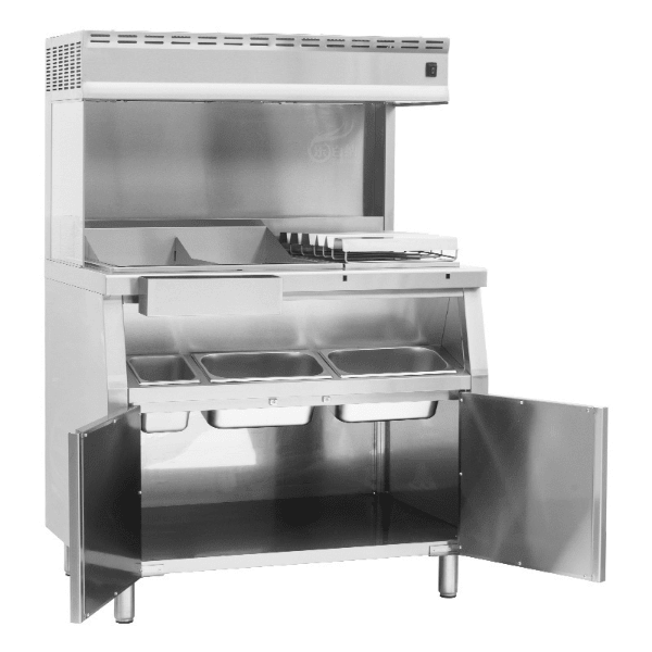 FFB - 10 Enhanced Electric French Fry Station/Warmer - Enhanced Gas Equipment - Enhanced Equipment