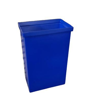 IB10BLU Enhanced Replacement Ingredient Bin, 10 Gal., (lid not included) Blue - Enhanced Smallwares - Enhanced Equipment