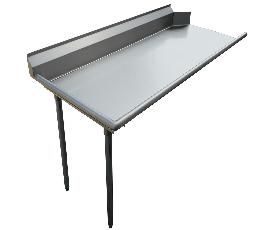 E-CDT-48L Enhanced Clean Dish Table 30"D x 48"W, Left Side