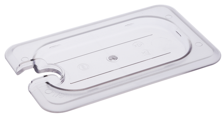Cresco Resco Smallwares EFPL9NC 1/9 Size Notched Clear Insert Pan Lid