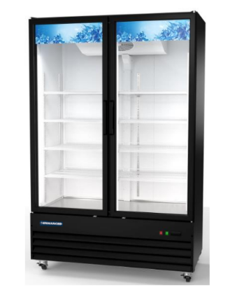 EGDM-54R-HC Enhanced 2-Door Refrigerated Merchandiser