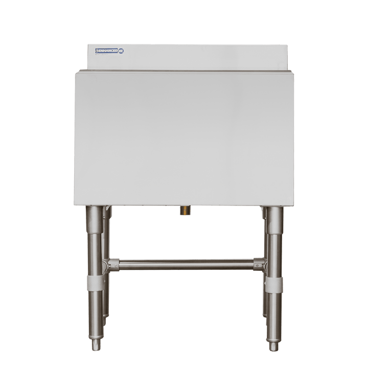 E-IB183612 Enhanced 36" Ice Bin Only with 3" Backsplash