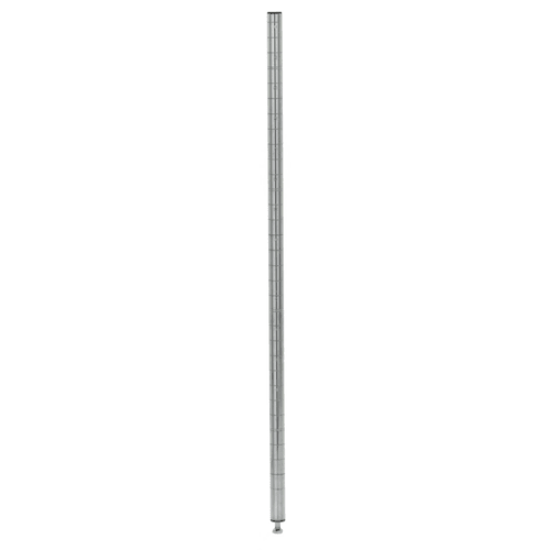P34C 34"H Chrome Post - Enhanced Wire Shelving - Enhanced Equipment