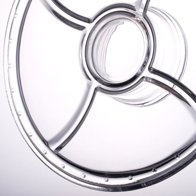 PL - 9212 Enhanced Glass Cake Stand with Dome Cover - Enhanced Glassware - Glassware - Enhanced Equipment