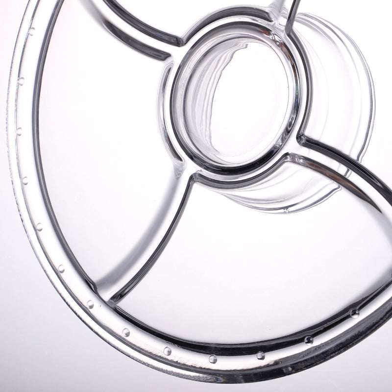 PL - 9212 Enhanced Glass Cake Stand with Dome Cover - Enhanced Glassware - Glassware - Enhanced Equipment