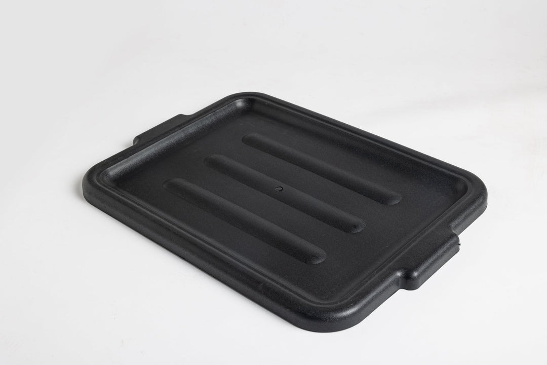 TUBLIDBLK Enhanced Bus tub lid, black, 20"x15\" polyethylene - Enhanced Smallwares - Enhanced Equipment
