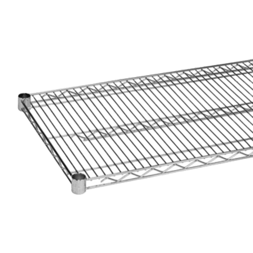 WS1460C Wire Shelf 14"W x 60"L Chrome - Enhanced Wire Shelving - Enhanced Equipment