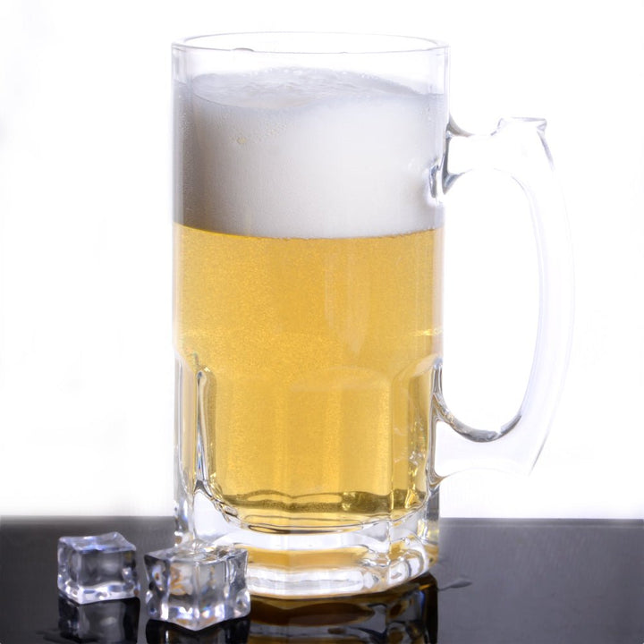 Z2133A Enhanced 34 Oz. Glass Mug - 1 Dozen - Enhanced Glassware - Glassware - Enhanced Equipment