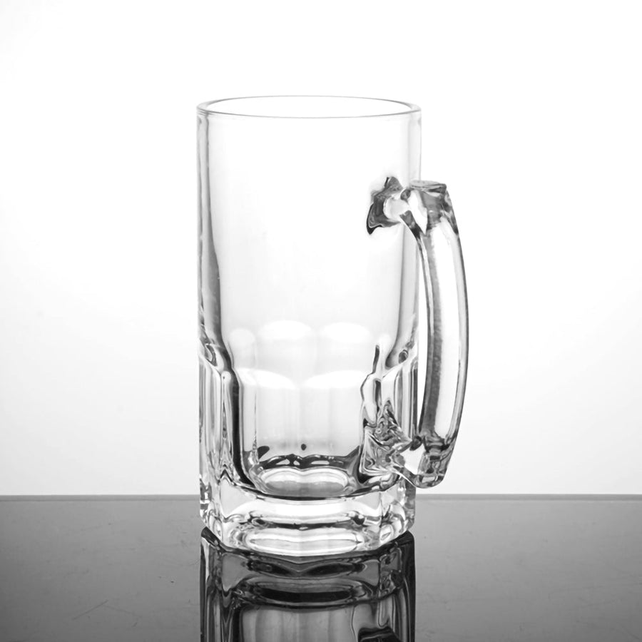 Z2133A Enhanced 34 Oz. Glass Mug - 1 Dozen - Enhanced Glassware - Glassware - Enhanced Equipment
