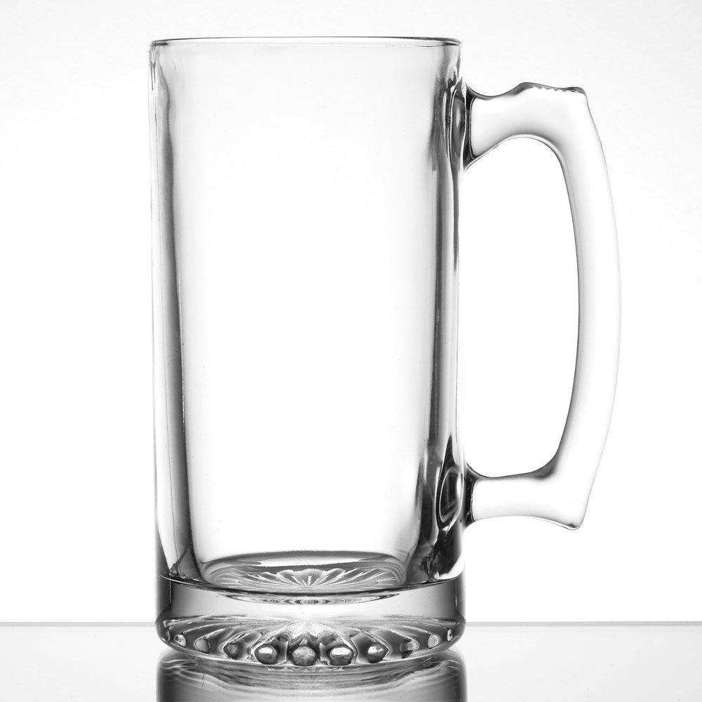 Z2726T Enhanced 25 Oz. Glass Mug - 1 Dozen - Enhanced Glassware - Glassware - Enhanced Equipment