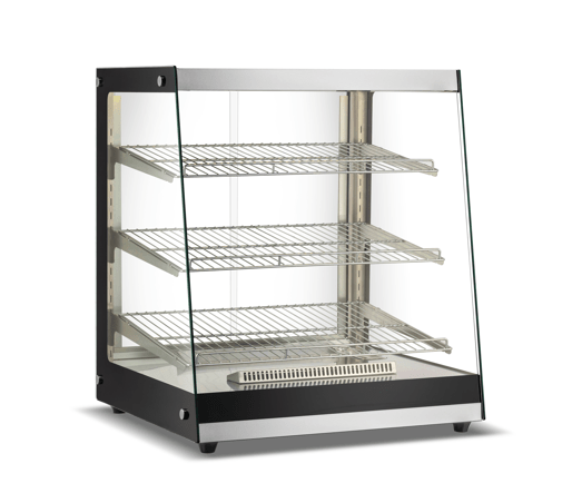 E-HW-205 Enhanced 30" Hot Food Showcase with 3 Shelves - Enhanced Display Cases - Warmers - Enhanced Equipment