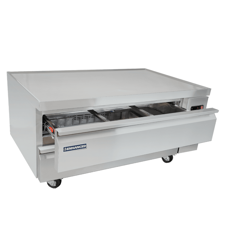 ECB-52-HC Enhanced 52" Refrigerated Chef Base - Enhanced Refrigeration - Refrigeration - Enhanced Equipment