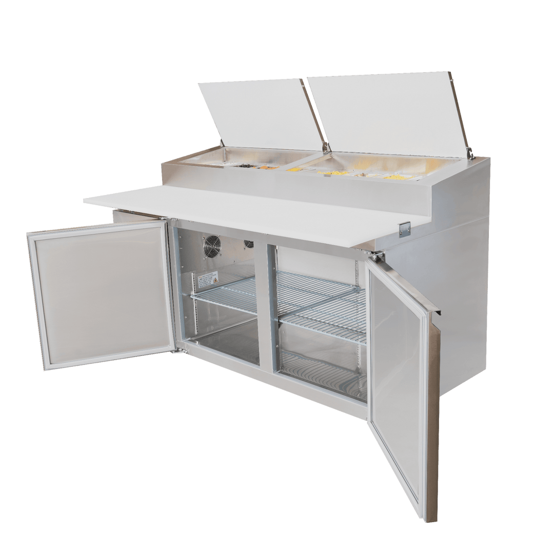 EPP-67-HC Enhanced 67" Pizza Prep Table - Enhanced Refrigeration - Refrigeration - Enhanced Equipment
