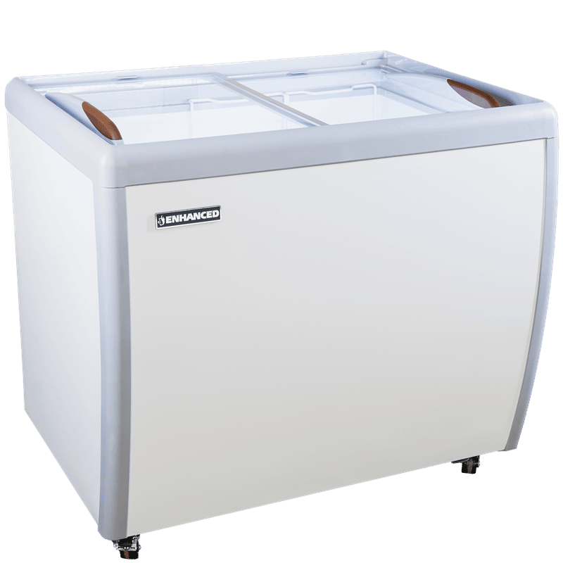 ERI-260 Enhanced 40" Sliding Glass Door Freezer, 2 Baskets - Enhanced Freezers - Freezer/Dipping Cabinet - Enhanced Equipment