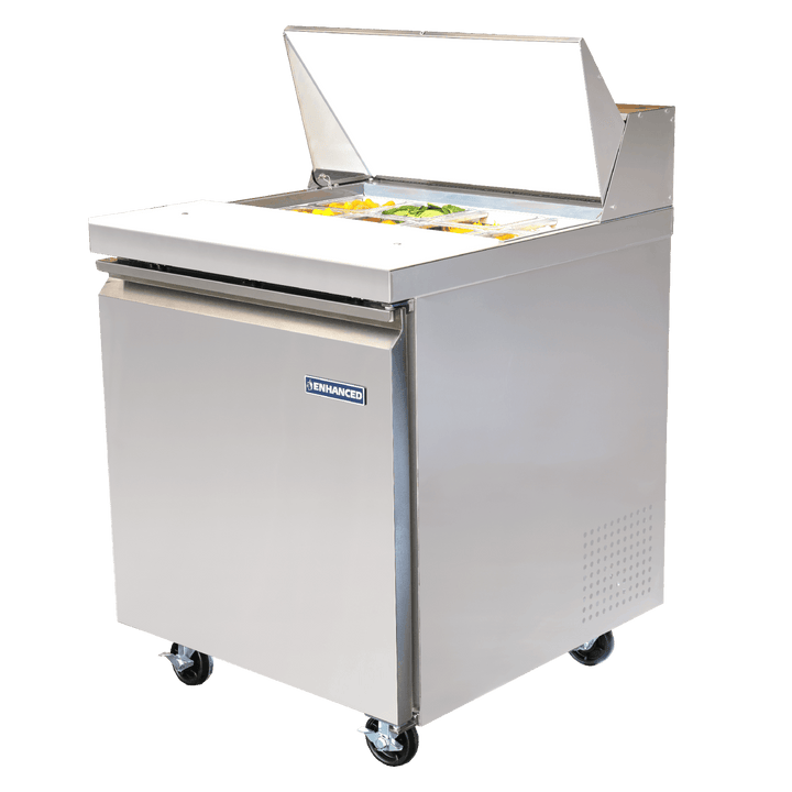 ESP-27-HC Enhanced 27" Refrigerated Sandwich/Salad Prep Unit - Enhanced Refrigeration - Refrigeration - Enhanced Equipment